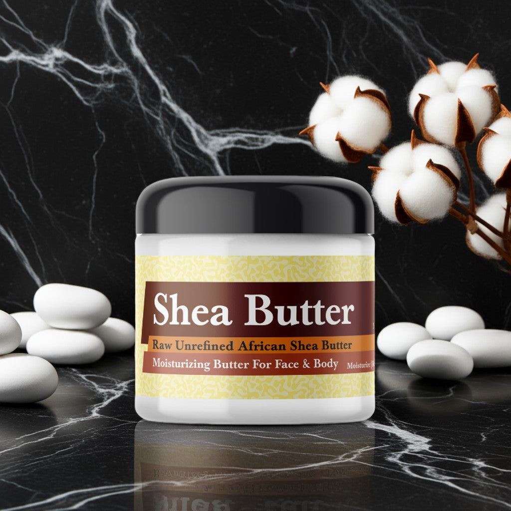 Baby Powder whipped shea butter for skincare and hydration