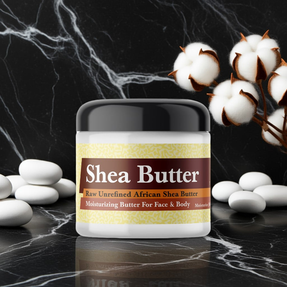 Baby Powder whipped shea butter for skincare and hydration