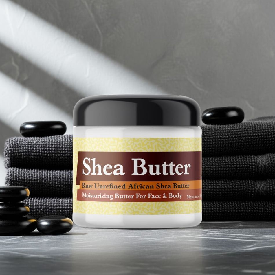 Diesel Inspired whipped shea butter for skincare and hydration
