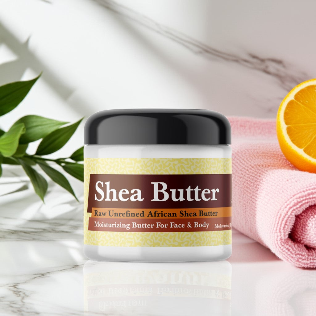 Ed Hardy Inspired whipped shea butter for skincare and hydration