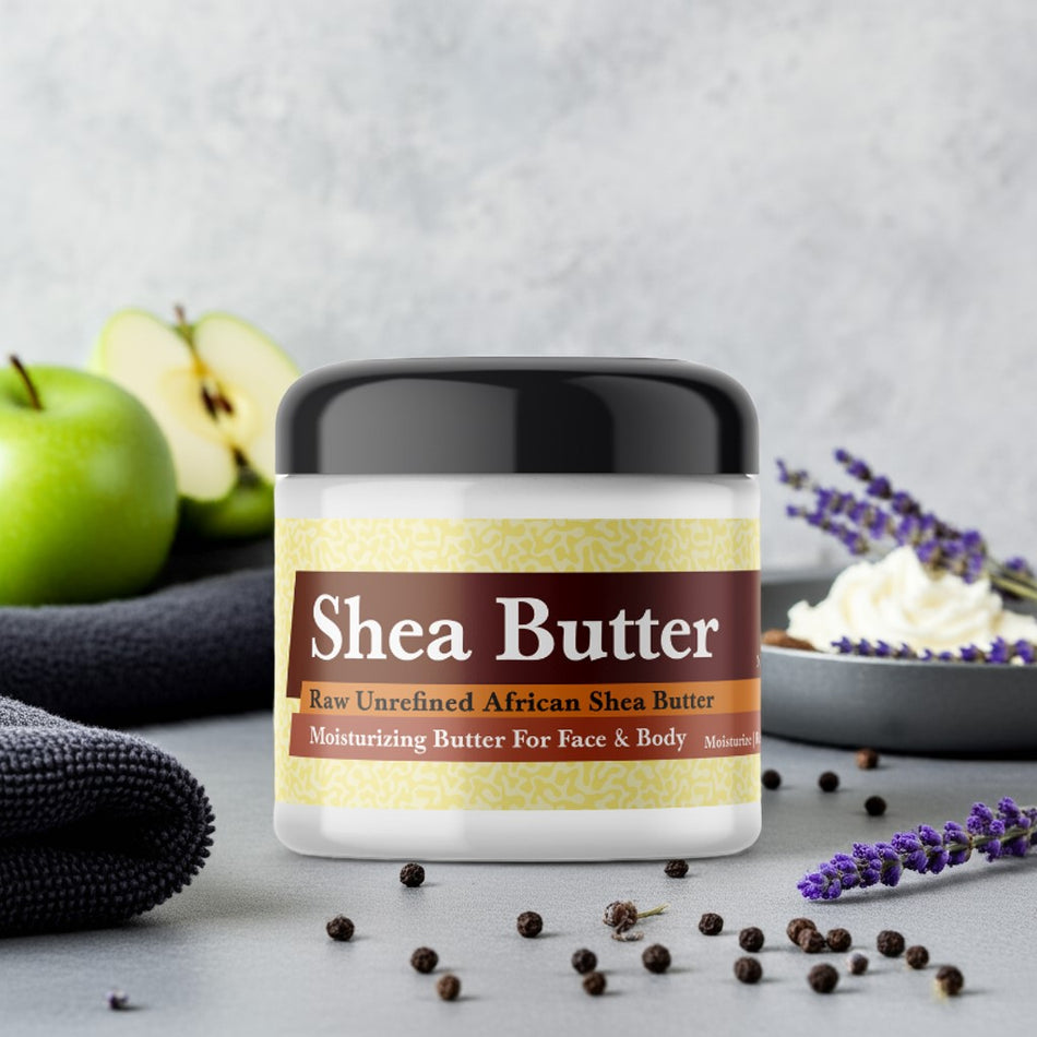 Ferragamo Black Inspired whipped shea butter for skincare and hydration