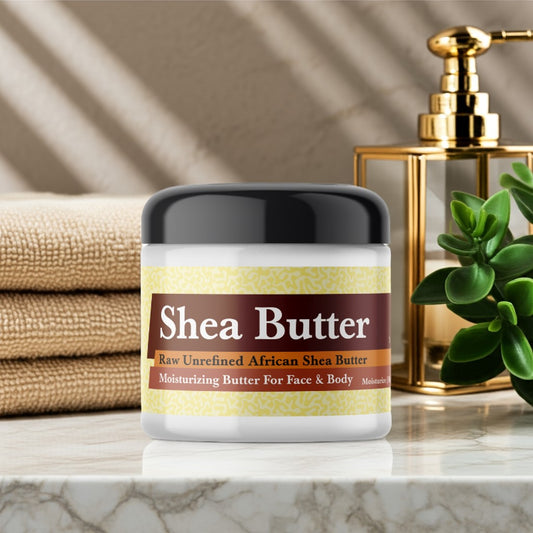 Golden Sand whipped shea butter for skincare and hydration