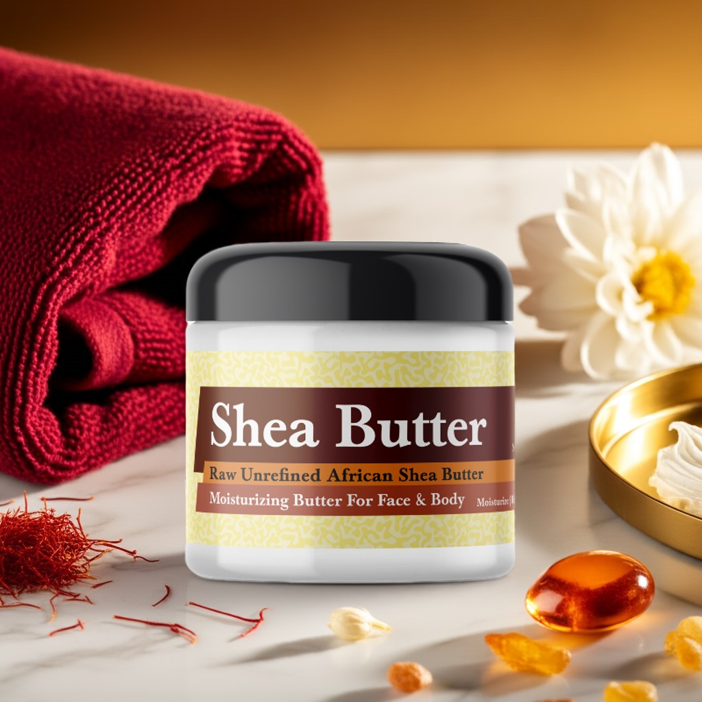 Imported Baccarat Rouge 540 Inspired whipped shea butter for skincare and hydration