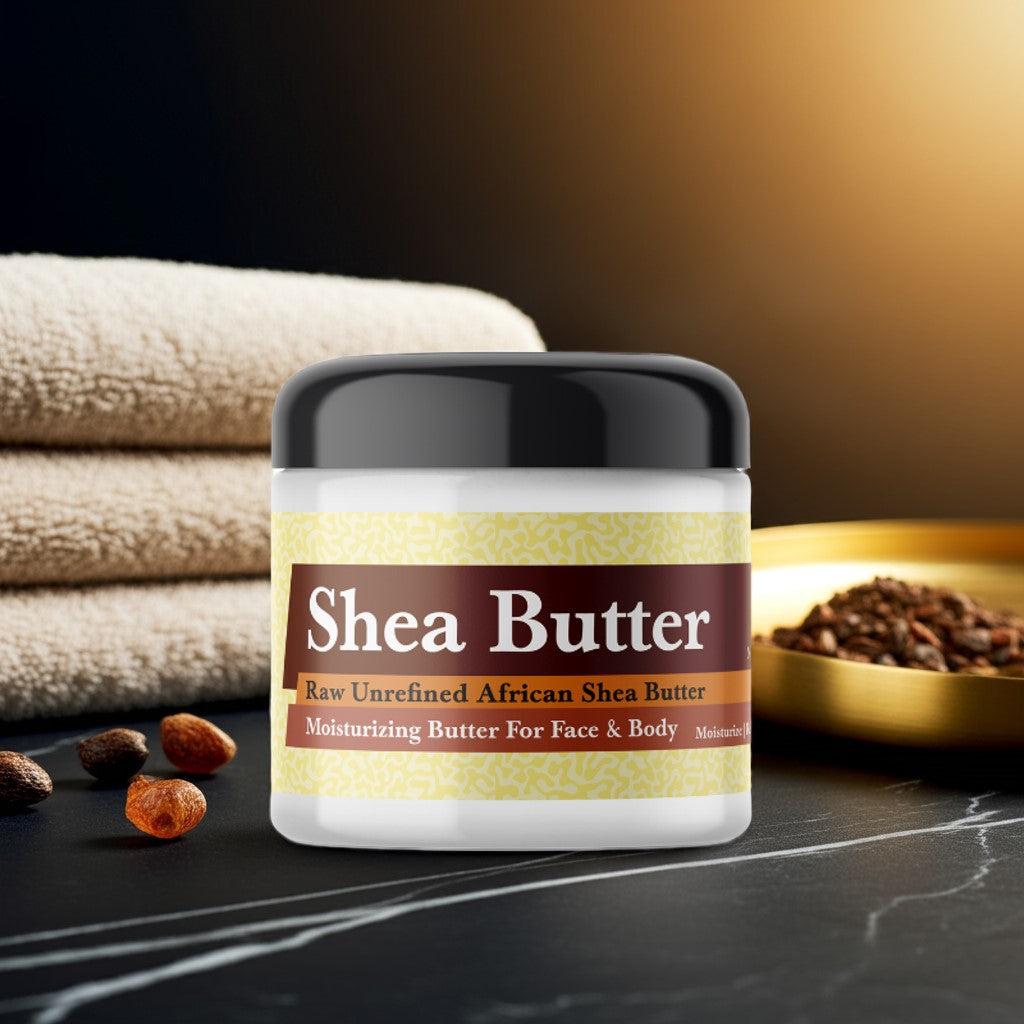 Imported Oud Al Mas whipped shea butter for skincare and hydration