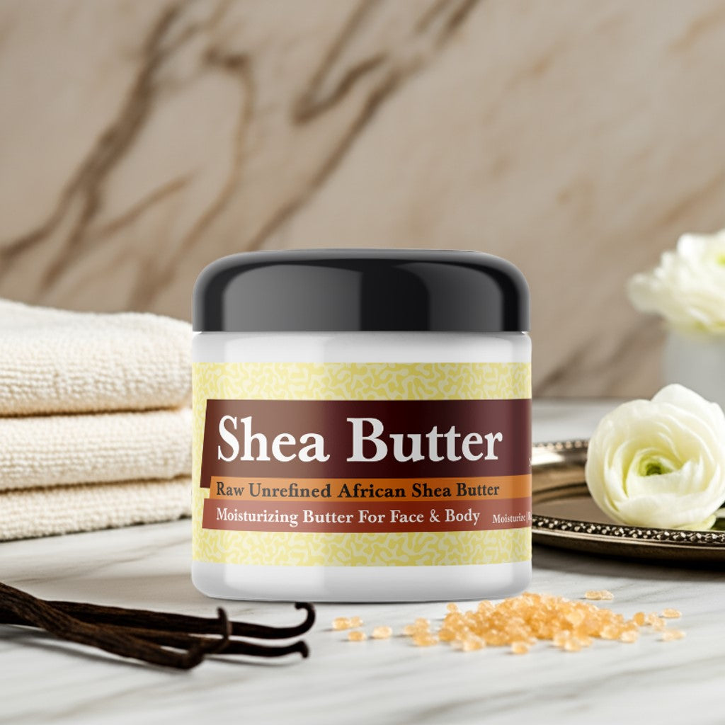 Imported Vanilla Musk whipped shea butter for skincare and hydration