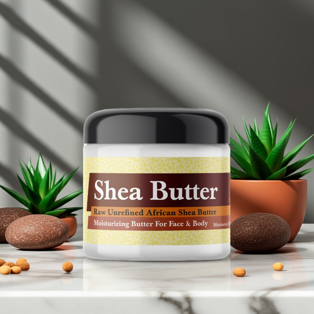 Myrrh whipped shea butter for skincare and hydration