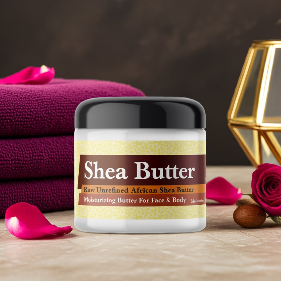 Mystery Woman whipped shea butter for skincare and hydration