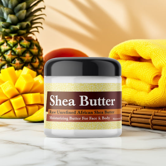 Pineapple Express Inspired whipped shea butter for skincare and hydration