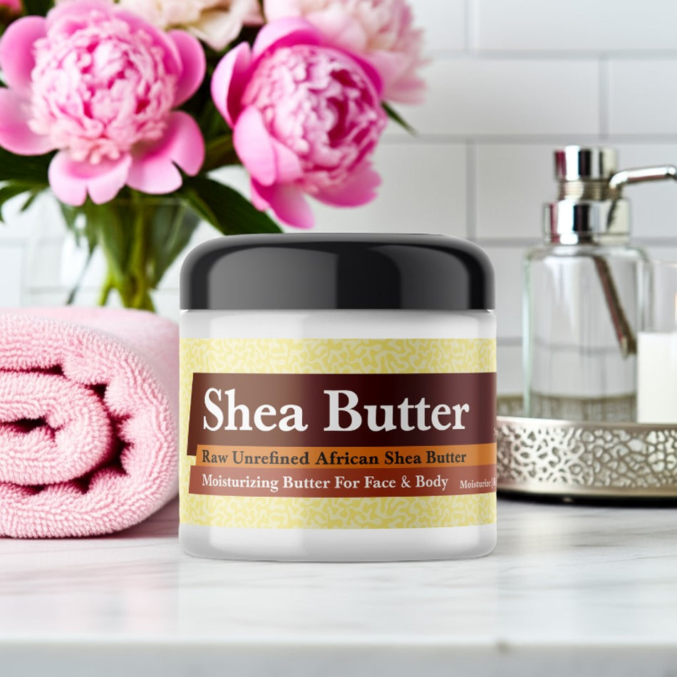 Pink Chiffon Inspired whipped shea butter for skincare and hydration