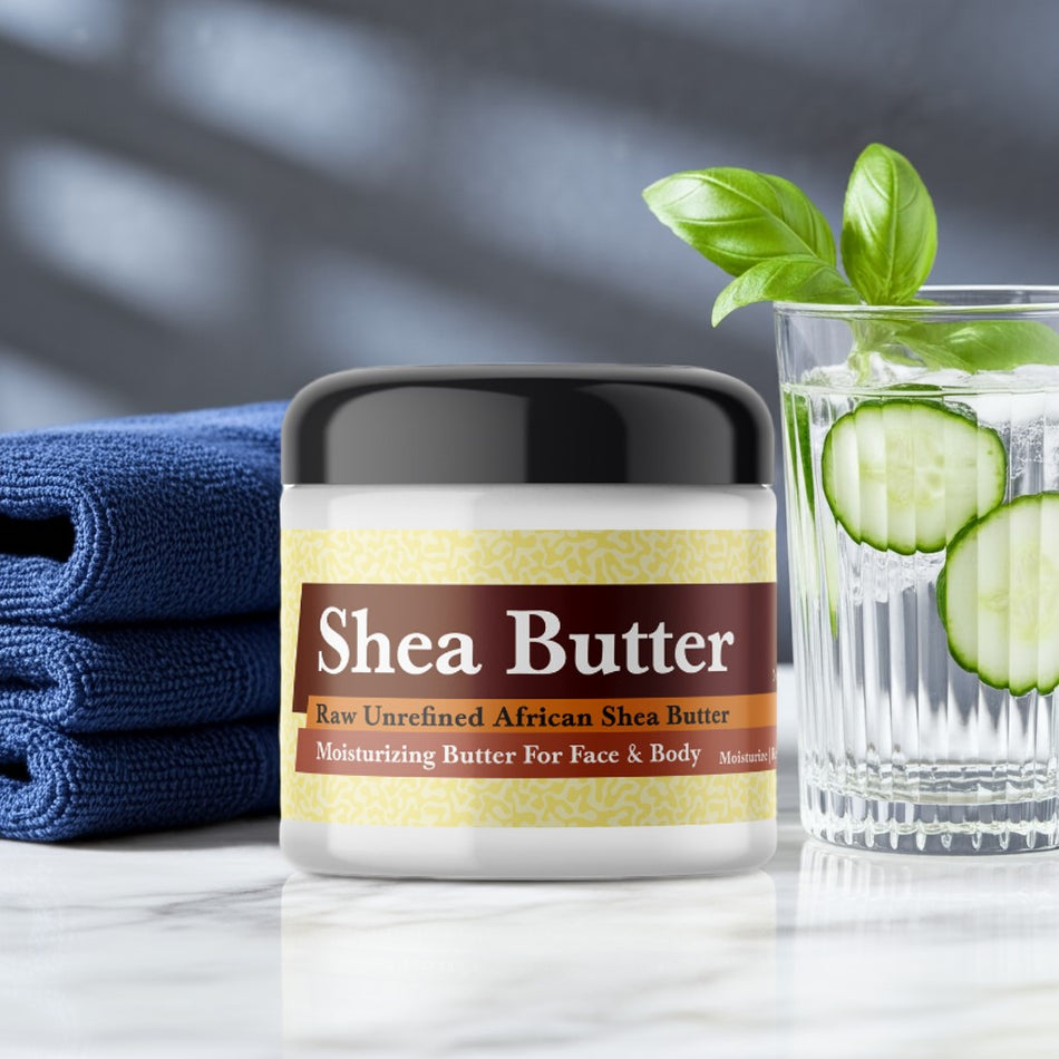Polo Blue Inspired whipped shea butter for skincare and hydration