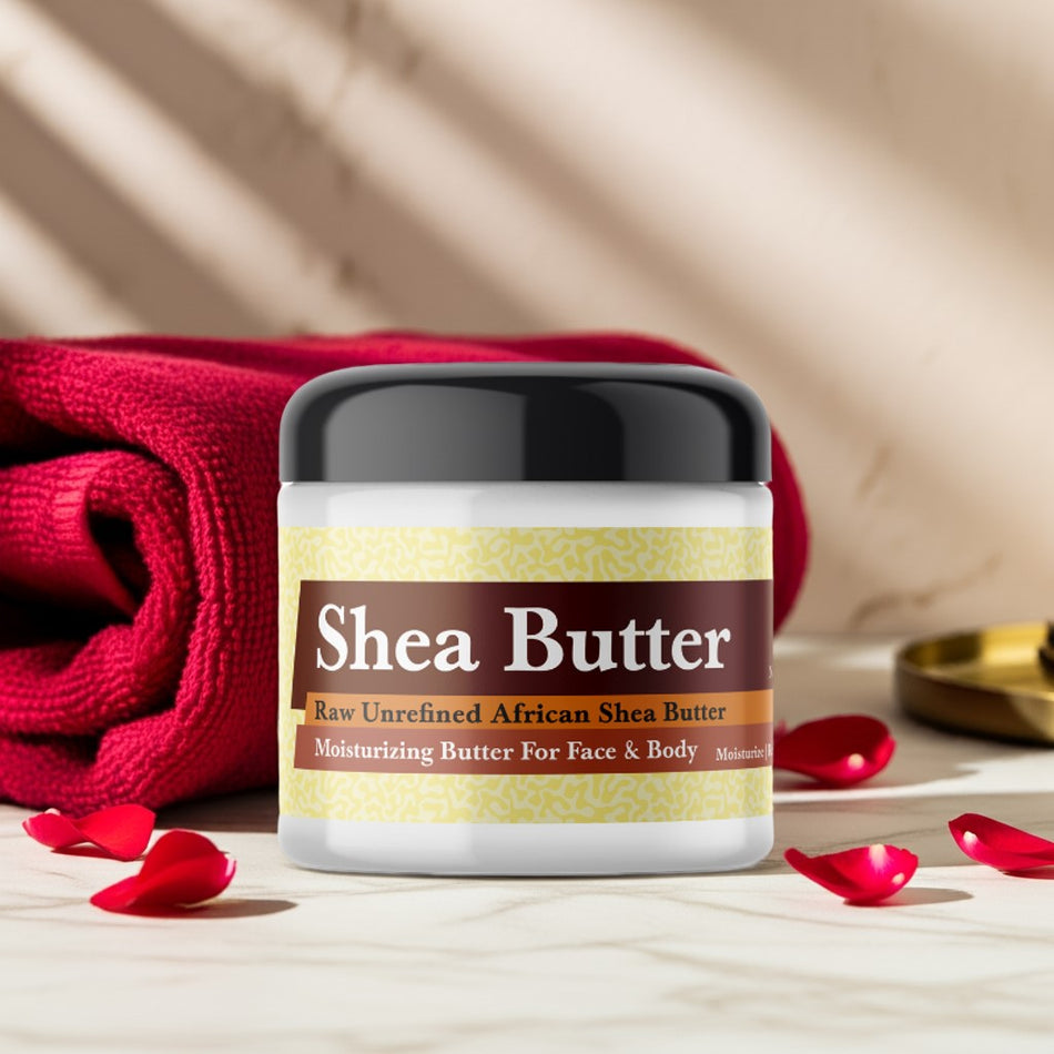 Somalian Rose whipped shea butter for skincare and hydration
