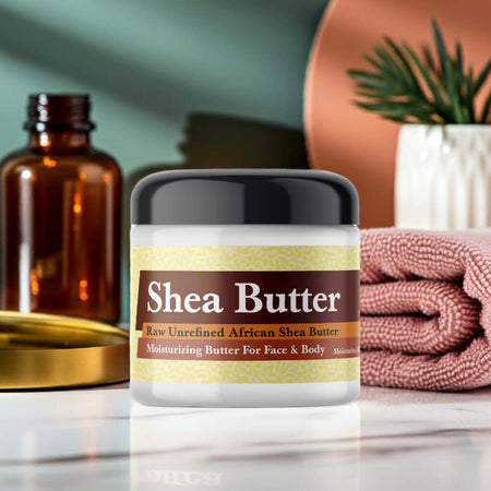 True Religion Woman Inspired Scented Shea Butter jar with organic ingredients and moisturizing properties.