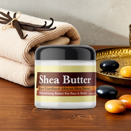 Vanilla Woods whipped shea butter for skincare and hydration