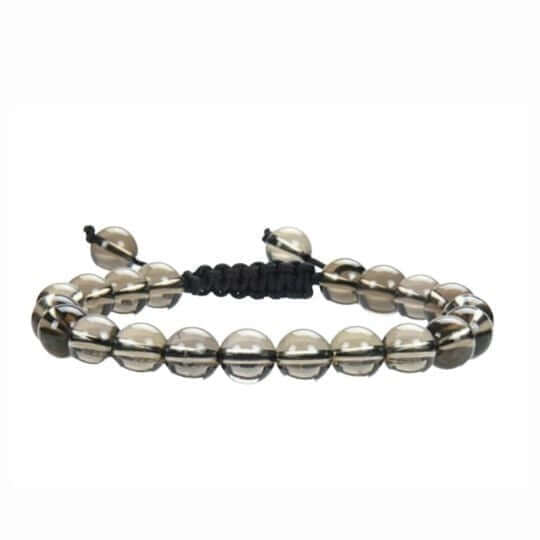 Smoky Quartz Energy Bracelet - Adjustable - Meaning, Uses, and Stylish Design for Emotional Balance.