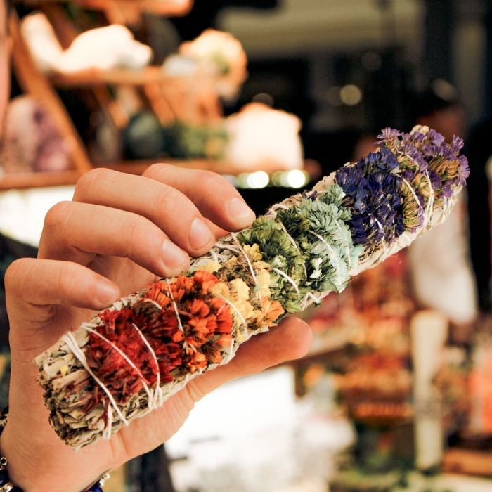 Experience Spiritual Cleansing with our Ancient Infusions Smudge Stick.