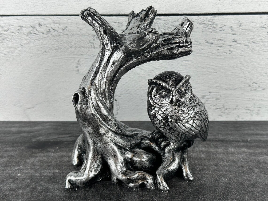 Spiritual Owl Holder - Channel ancient wisdom into your sacred space.