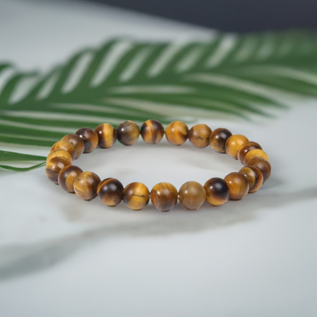 Tiger Eye Bracelet Benefits and Meaning – Real Healing Crystal Jewelry for Confidence and Protection.